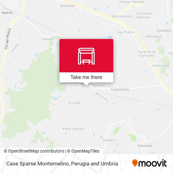 Case Sparse Montemelino map