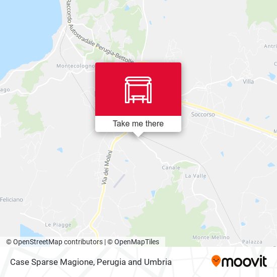 Case Sparse Magione map