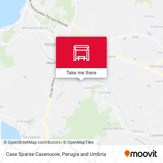 Case Sparse Casenuove map
