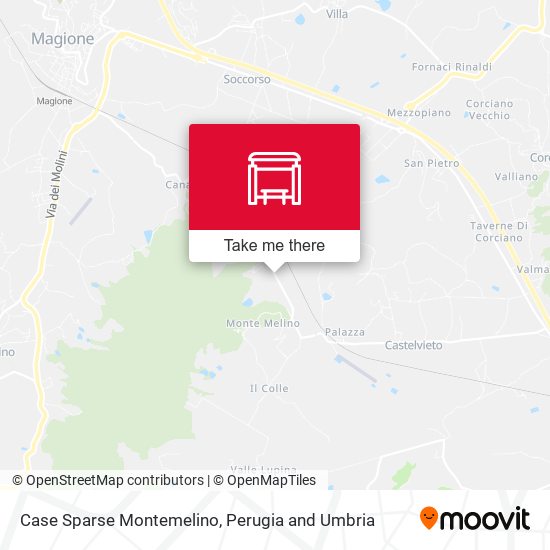 Case Sparse Montemelino map