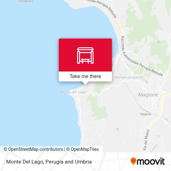 Monte Del Lago map