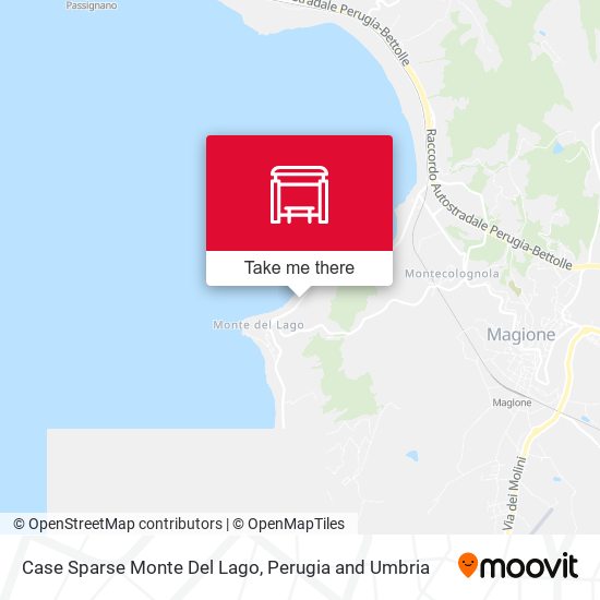 Case Sparse Monte Del Lago map
