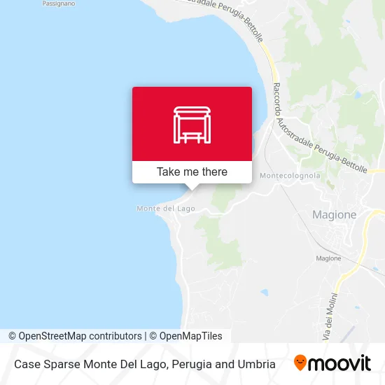 Case Sparse Monte Del Lago map