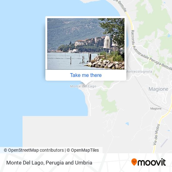 Monte Del Lago map