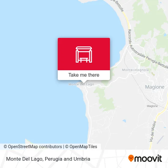 Monte Del Lago map