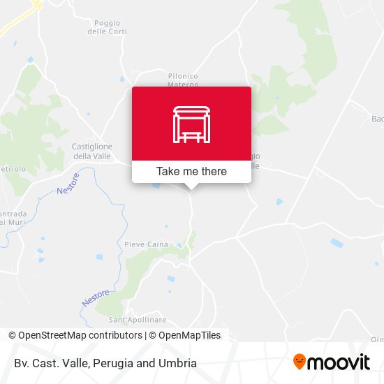 Bv. Cast. Valle map