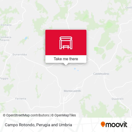 Campo Rotondo map