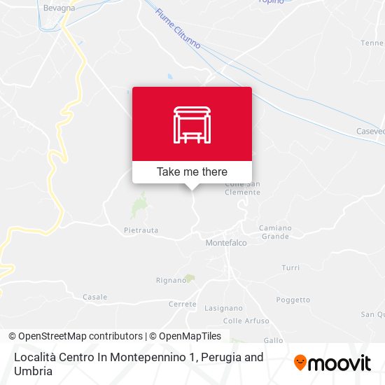 Località Centro In Montepennino 1 map