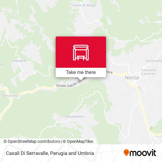 Casali Di Serravalle map