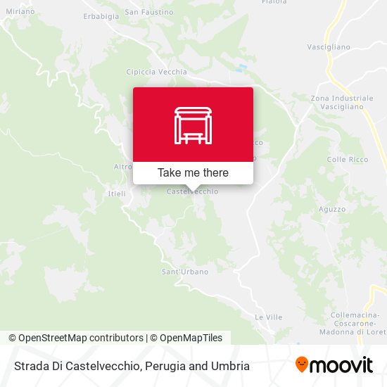 Strada Di Castelvecchio map