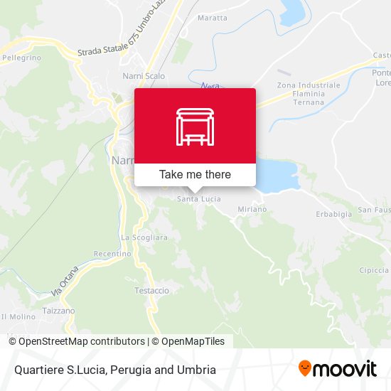 Quartiere S.Lucia map