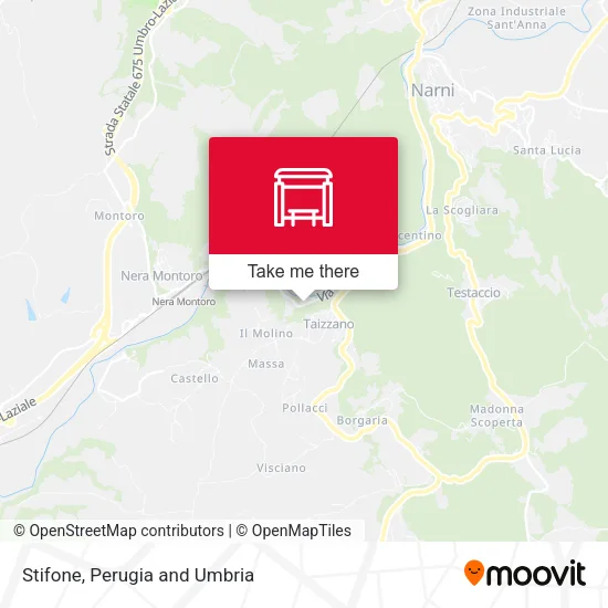Stifone map