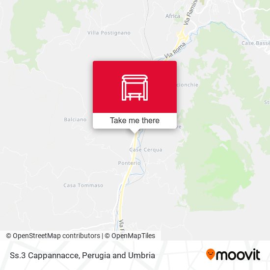 Ss.3 Cappannacce map