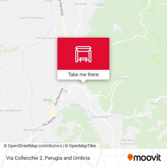 Via Collecchie 2 map