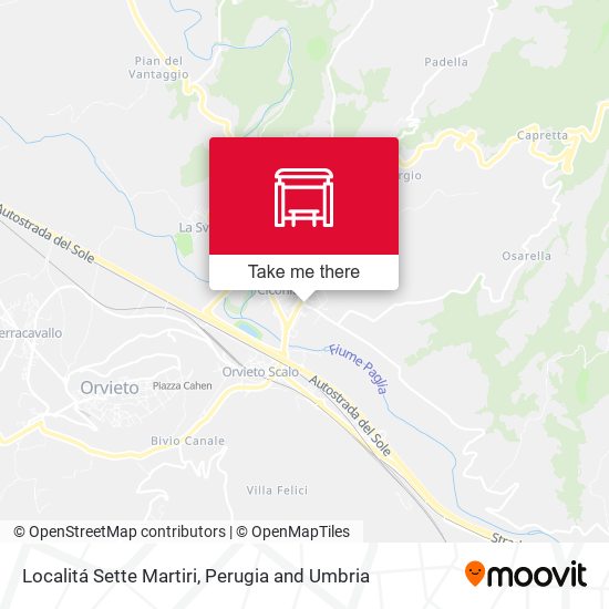 Localitá Sette Martiri map
