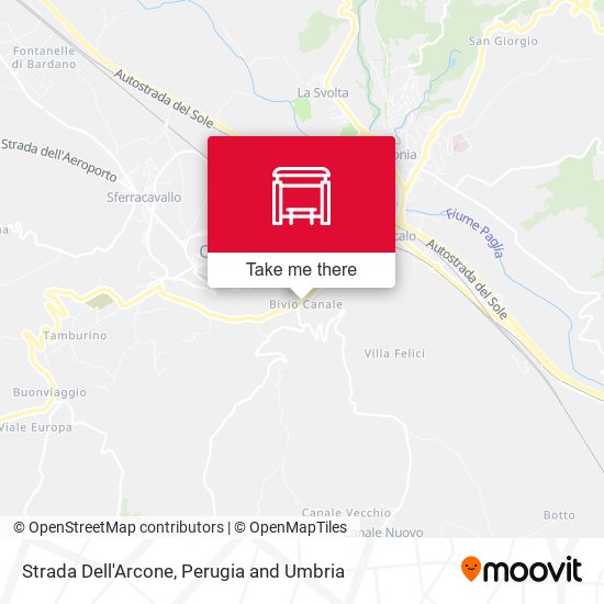 Strada Dell'Arcone map