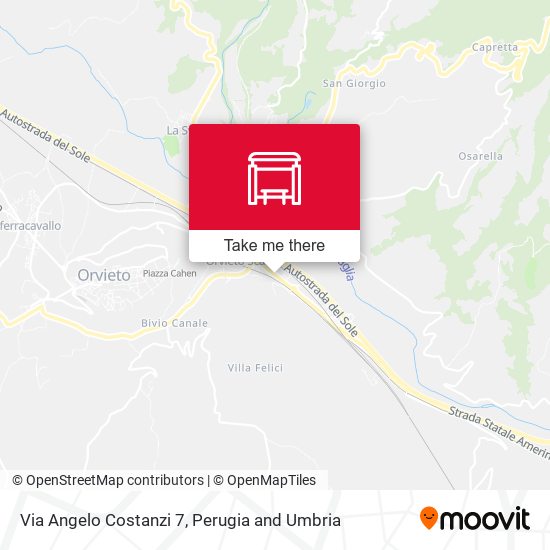 Via Angelo Costanzi 7 map