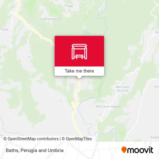 Baths map
