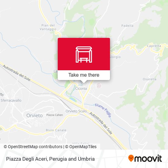 Piazza Degli Aceri map
