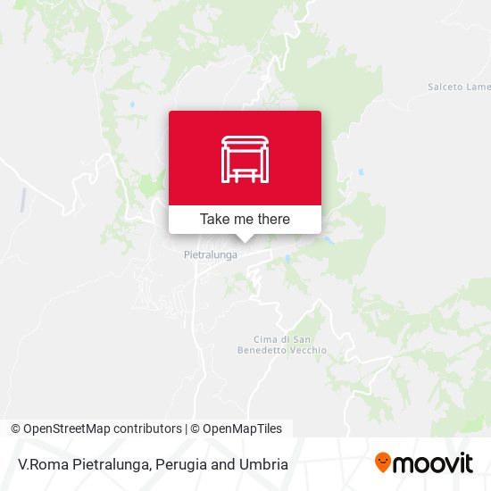 V.Roma Pietralunga map