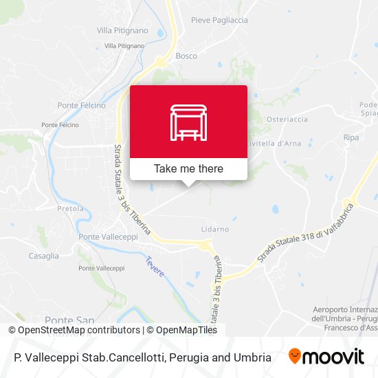 P. Valleceppi Stab.Cancellotti map
