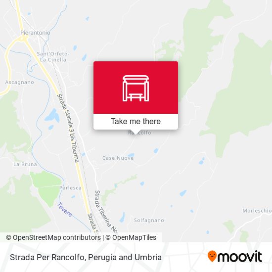 Strada Per Rancolfo map