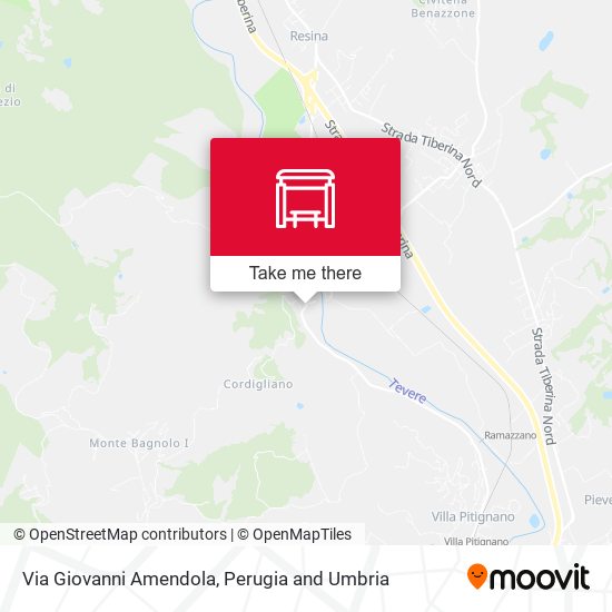 Via Giovanni Amendola map