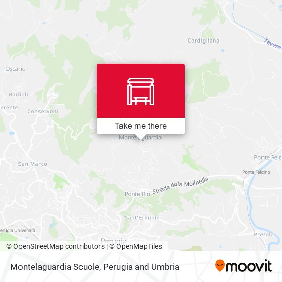 Montelaguardia Scuole map