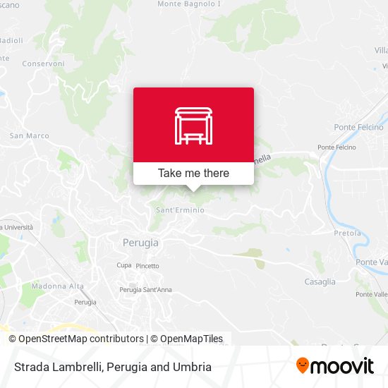 Strada Lambrelli map