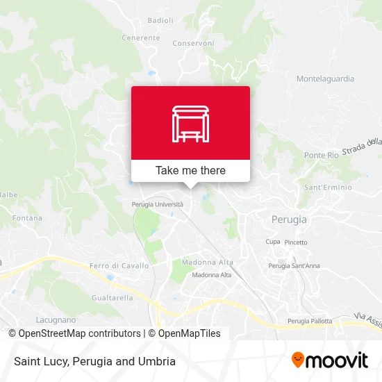 Saint Lucy map