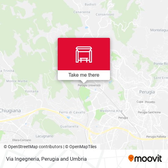 Via Ingegneria map
