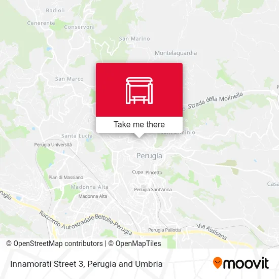 Innamorati Street 3 map