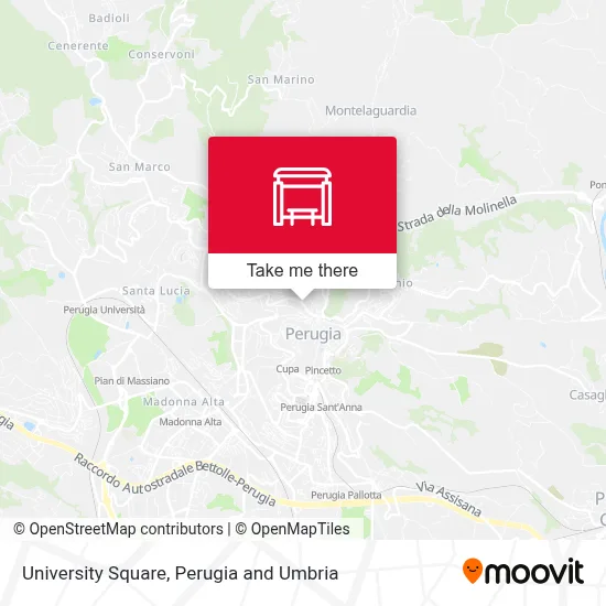 University Square map