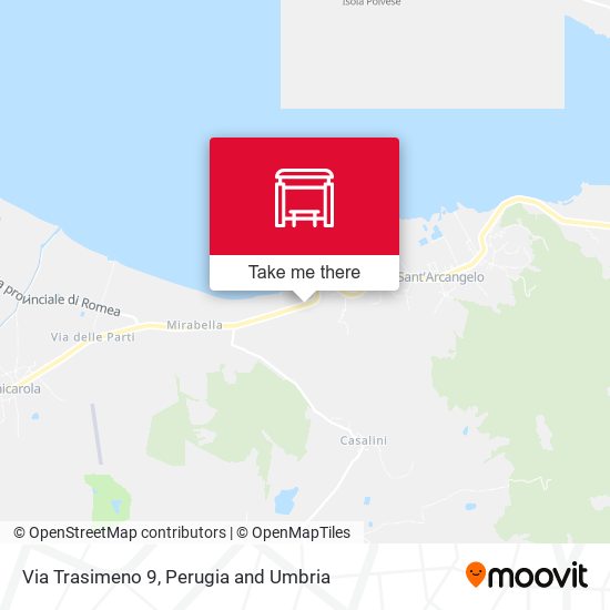 Via Trasimeno 9 map
