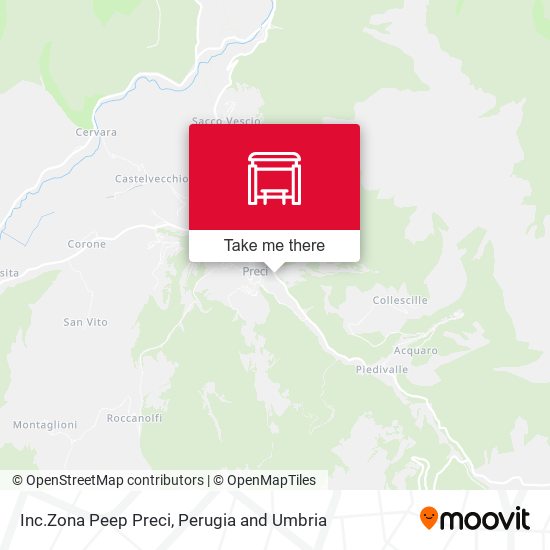 Inc.Zona Peep Preci map