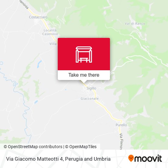 Via Giacomo Matteotti 4 map