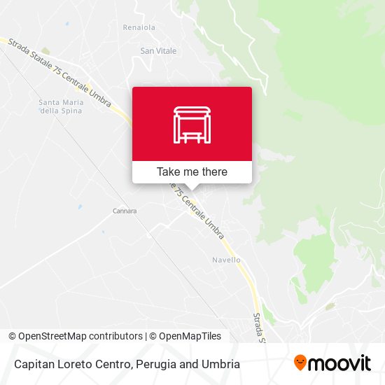 Capitan Loreto  Centro map