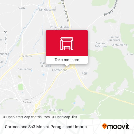 Cortaccione Ss3 Monini map