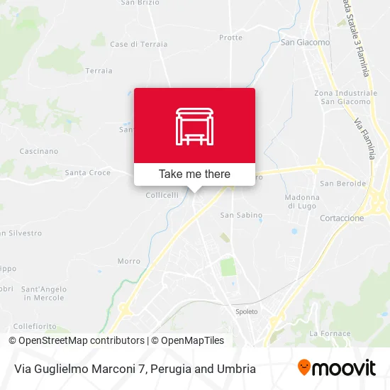 Via Guglielmo Marconi 7 map