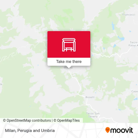 Milan map