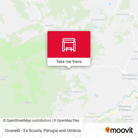 Ocenelli - Ex Scuola map
