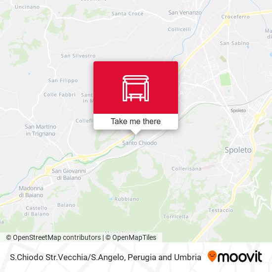 S.Chiodo Str.Vecchia/S.Angelo map