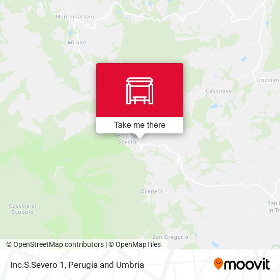 Inc.S.Severo 1 map