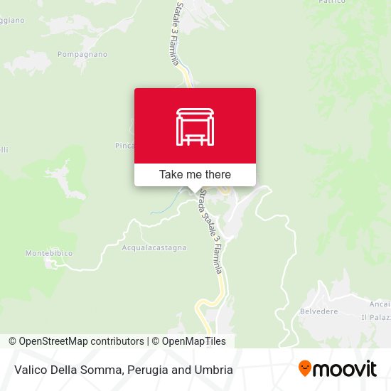 Valico Della Somma map