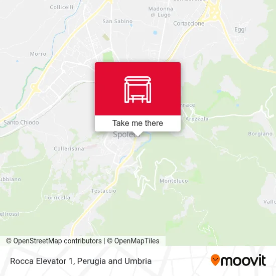 Rocca Elevator 1 map