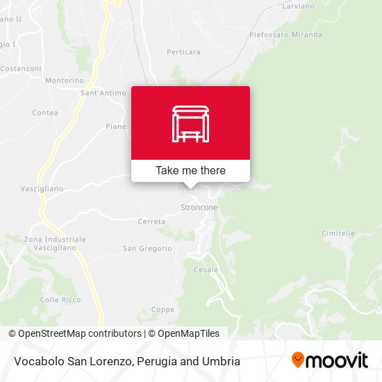 Vocabolo San Lorenzo map
