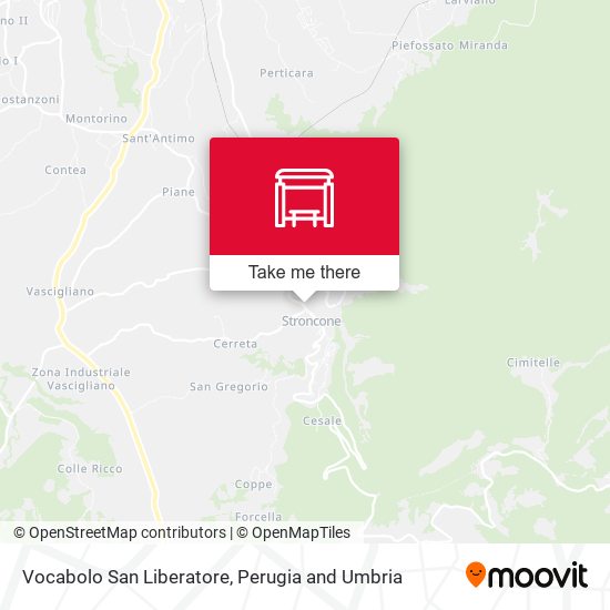 Vocabolo San Liberatore map