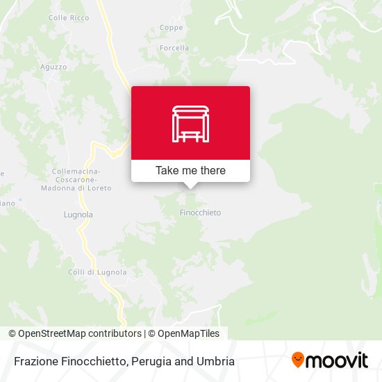Frazione Finocchietto map