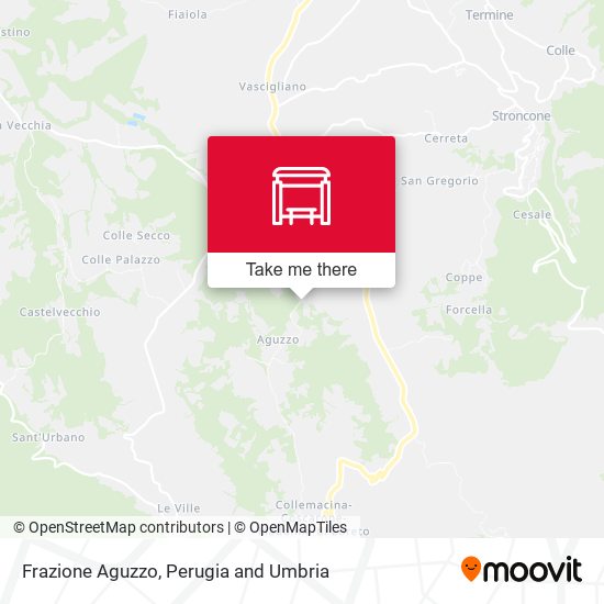 Frazione Aguzzo map
