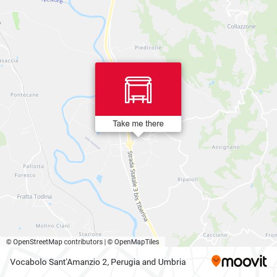 Vocabolo Sant'Amanzio 2 map